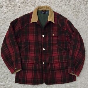 VTG 1991 Polo Ralph Lauren Sportman Courderoy Collar Hunting Jacket XL